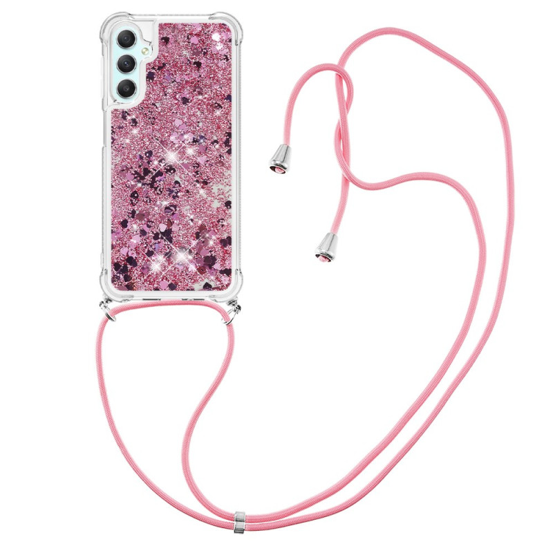 Coque à Cordon Samsung Galaxy A25 5G / A24 4G Paillettes