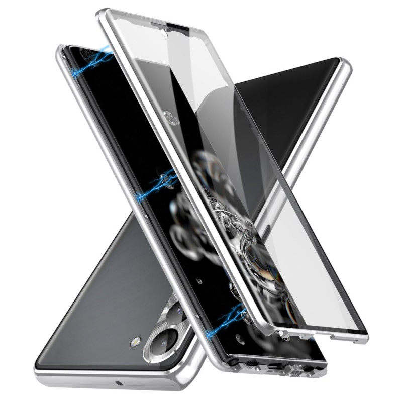 Coque + 2 Verres Trempés pour Samsung Galaxy S24, Protection Portefeuille  Effet Cuir Bleu Marine Anti-Rayures - Cdiscount Téléphonie