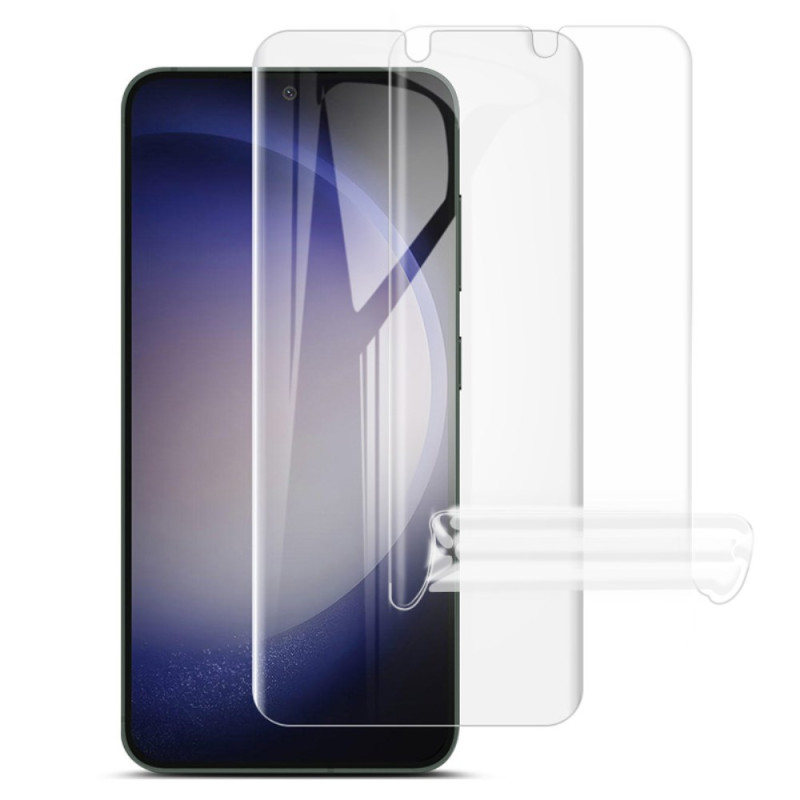 IMAK 2Pcs / Set Film Hydrogel III pour Samsung Galaxy S24+ Protecteur d'écran HD Clarté