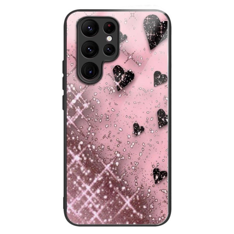 Coque Samsung Galaxy A20 Silicone et Verre Trempé Rose