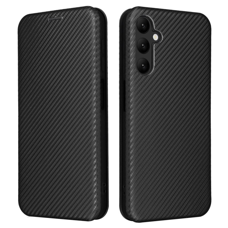 Flip Cover Samsung Galaxy A25 5G Fibre Carbone