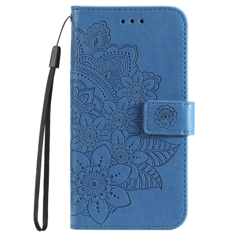 Housse Samsung Galaxy A25 5G Mandala avec Lanière