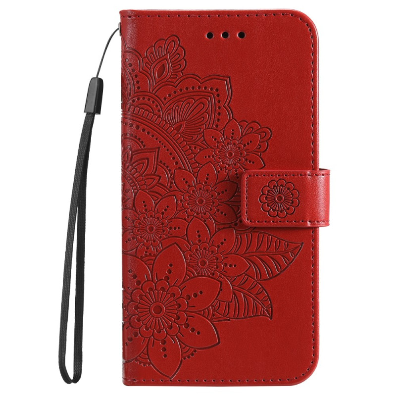 Housse Samsung Galaxy A25 5G Mandala avec Lanière