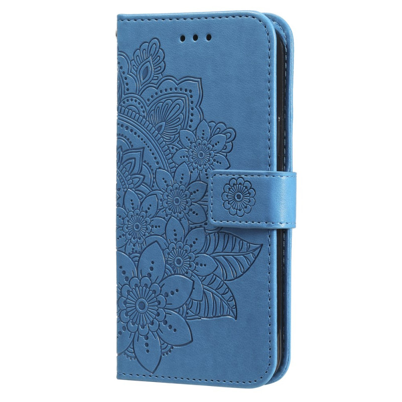 Housse Xiaomi Redmi Note 13 Pro Plus 5G Motif Fleuri à Lanière