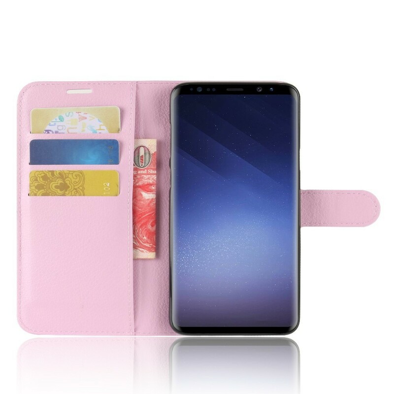 Housse Samsung Galaxy S9 Plus Simili Cuir Rétro