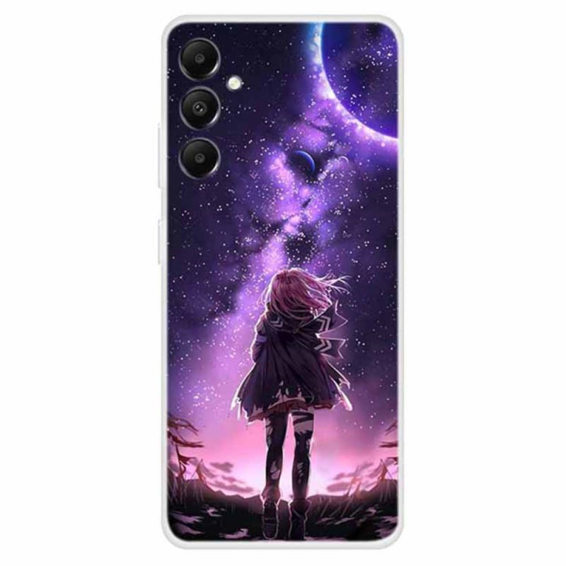 Coque Samsung Galaxy A05s Motif Étoiles et Fille