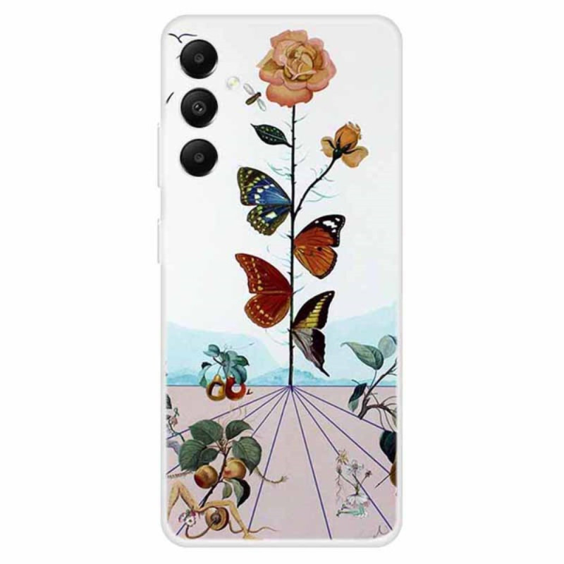 Coque Samsung Galaxy A05s Fleurs et papillons