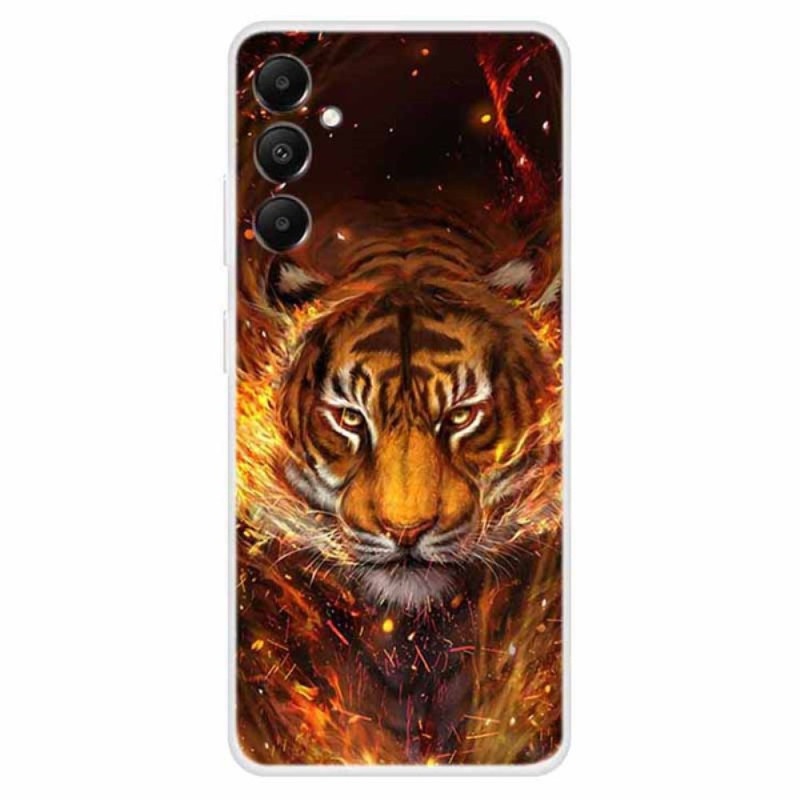 Coque Samsung Galaxy A05s Tigre en Flamme