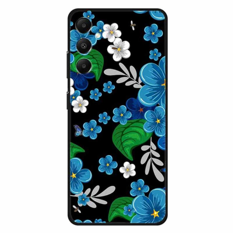 Coque Samsung Galaxy A05s Fleurs Bleues