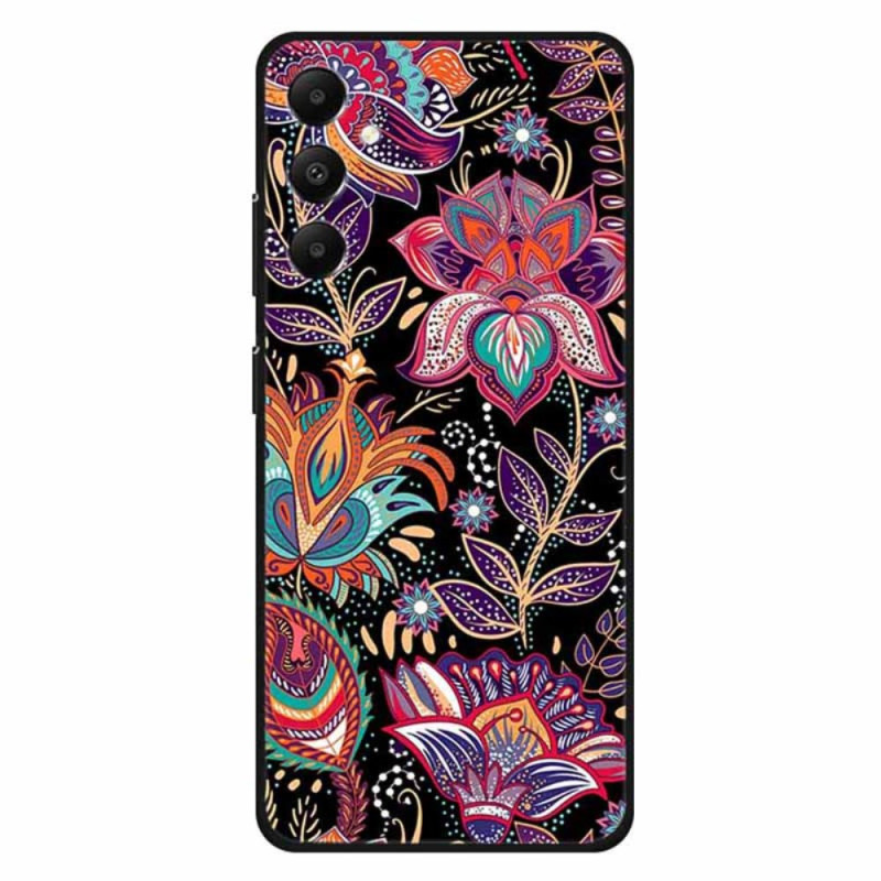 Coque Samsung Galaxy A05s Fleurs Pourpres