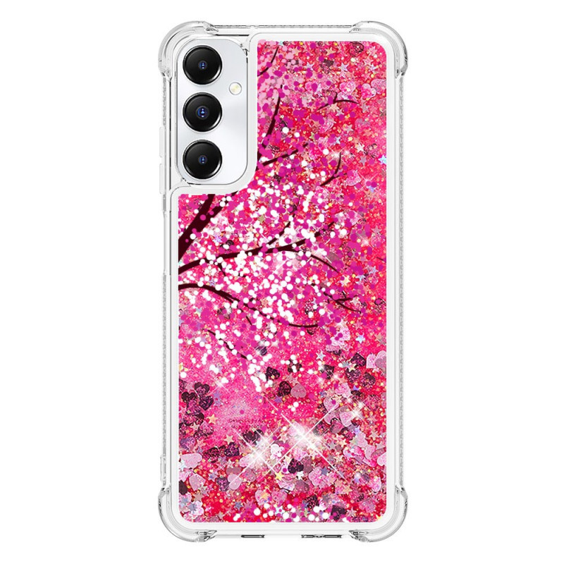 Coque Samsung Galaxy A05s Paillettes Cerisier en fleurs