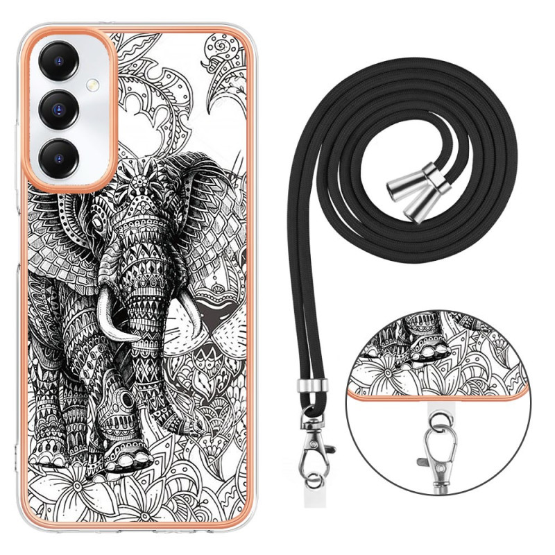 Coque à Cordon Samsung Galaxy A05s Éléphant Totem