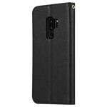 Flip Cover Samsung Galaxy S9 Plus Simili Cuir Porte-Cartes