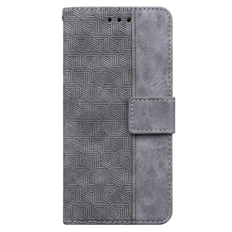 Housse Samsung Galaxy A05s Motif Tissé à Lanière