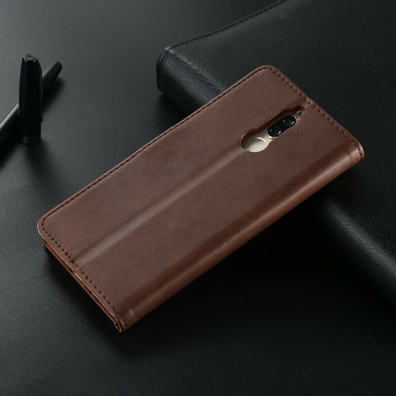 Housse Huawei Mate 10 Lite LC.IMEEKE Effet Cuir