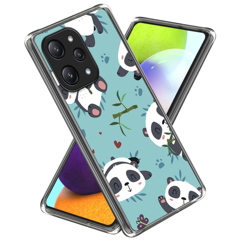 Coque Xiaomi Redmi 12 5G / Poco M6 Pro 5G Pandas Mignons