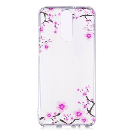Coque Huawei Mate 10 Lite Transparente Arbre Fleuri