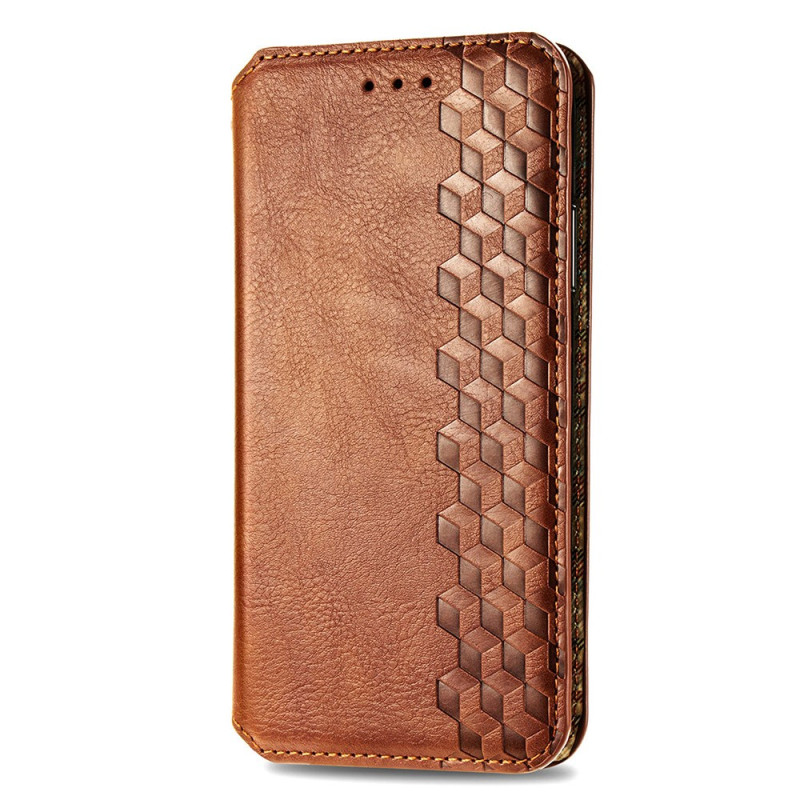Flip Cover Xiaomi Redmi Note 13 Pro Plus 5G Vintage Motif Losange
