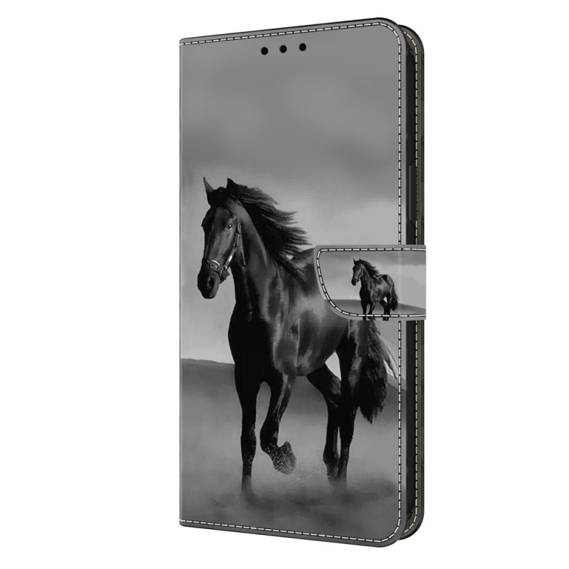 Housse Xiaomi 14 Pro Cheval Noir