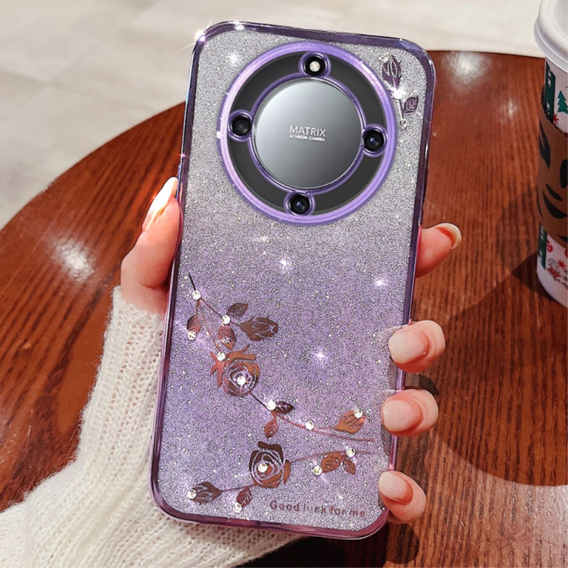 Coque Honor Magic 5 Lite 5G / X9a Paillettes et Strass KADEM