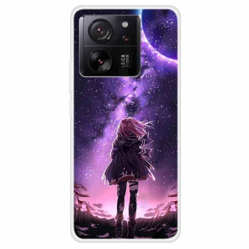 Coque Xiaomi 13T / 13T Pro Étoiles et Fille