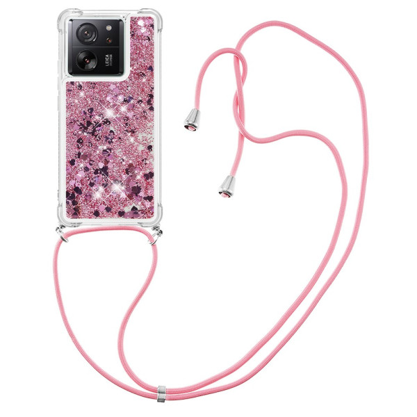 Coque à Cordon Xiaomi 13T / 13T Pro Paillettes