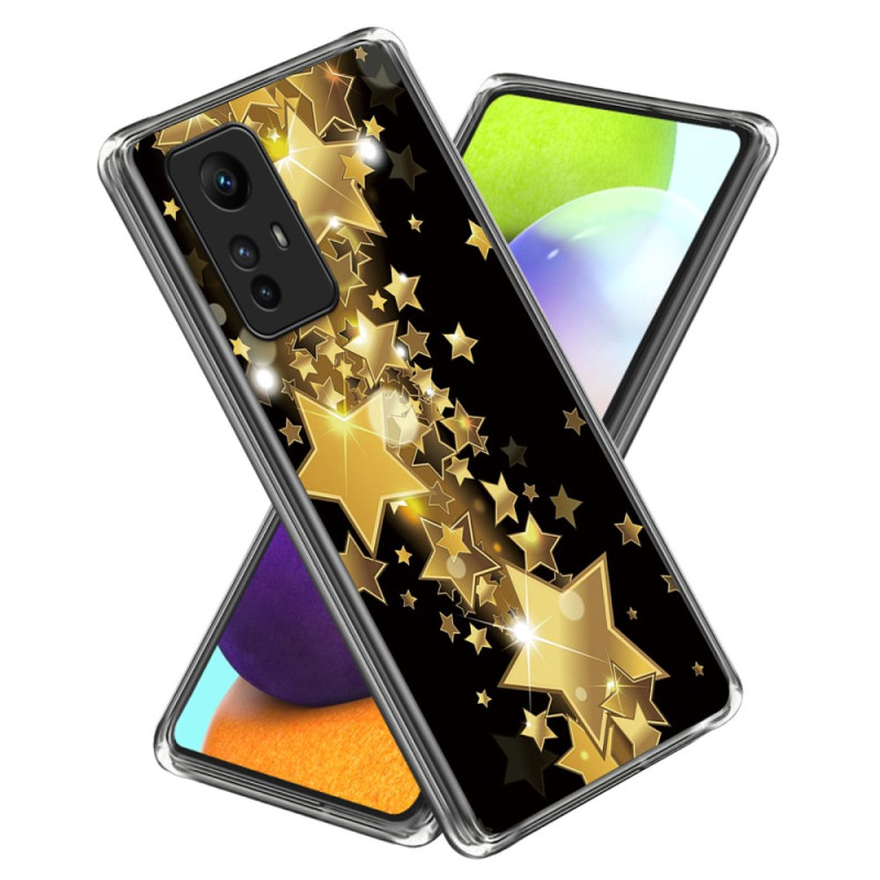 Coque Xiaomi Redmi Note 12S Étoiles Dorés