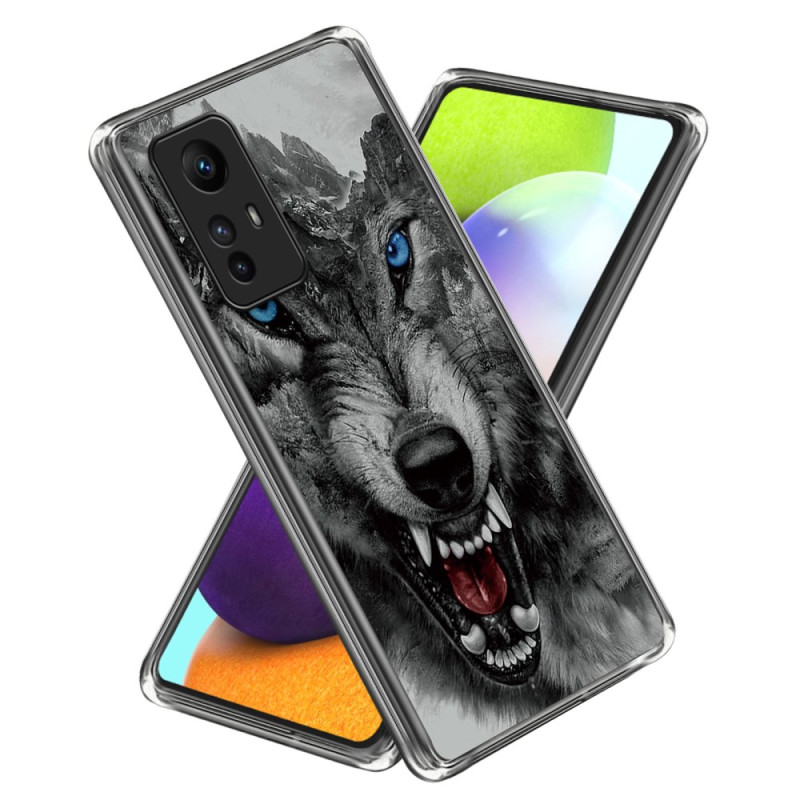 Coque Xiaomi Redmi Note 12S Loup Féroce