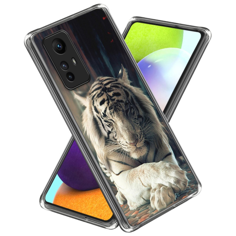 Coque Xiaomi Redmi Note 12S Tigre Blanc