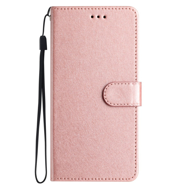 Housse Xiaomi Redmi Note 12S Texture Soie à Lanière