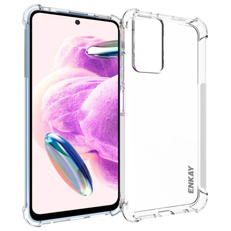 Coque Xiaomi Redmi Note 12S 4G Transparente avec Coins Renforcés ENKAY