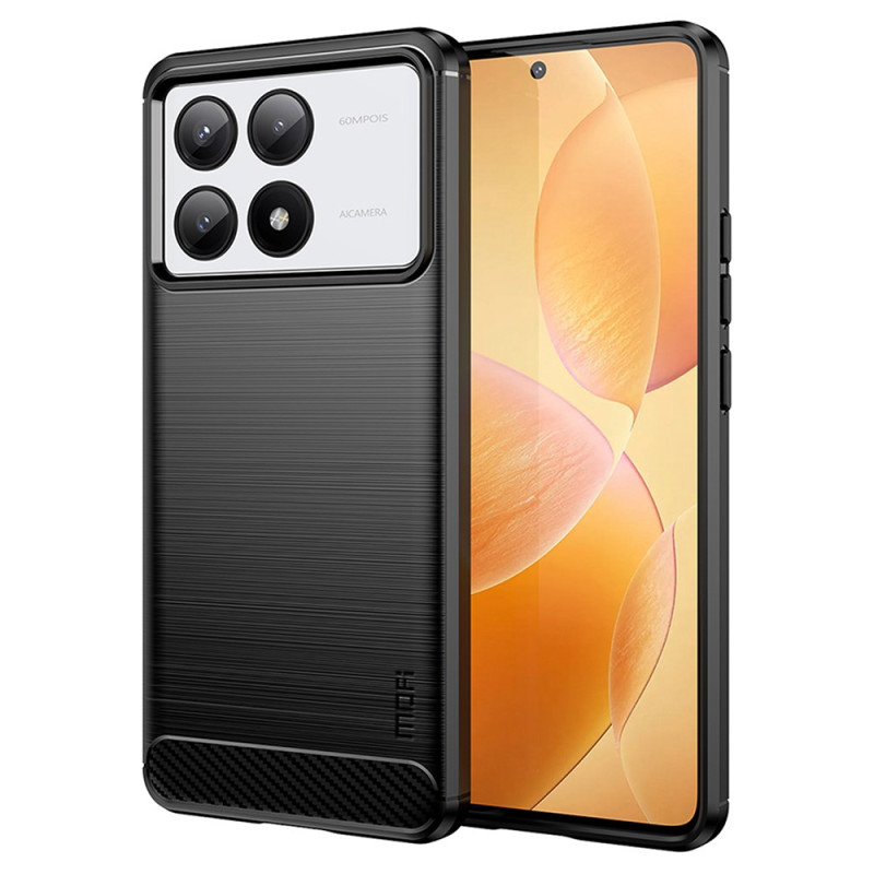 Coque Poco X6 Pro 5G Fibre Carbone Brossée MOFI