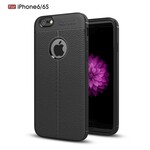 Coque iPhone 6/6S Effet Cuir Litchi Double Line