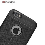 Coque iPhone 6/6S Effet Cuir Litchi Double Line