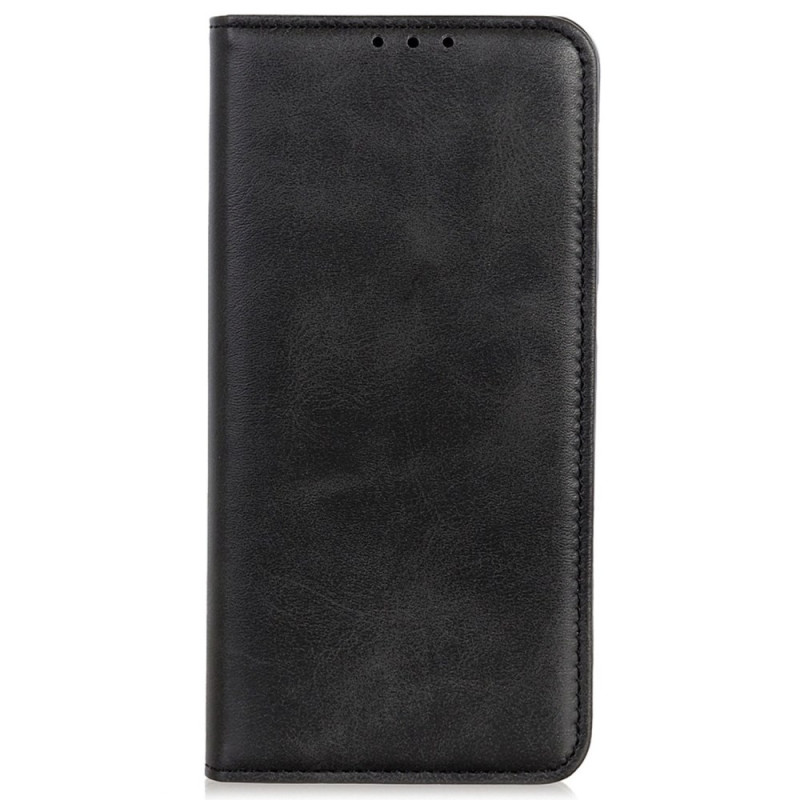 Flip Cover Honor Magic 6 Lite Cuir Fendu Classique