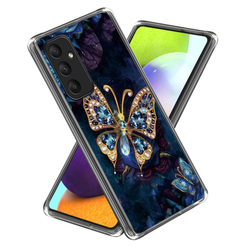 Coque Samsung Galaxy A55 5G Papillon Bijoux