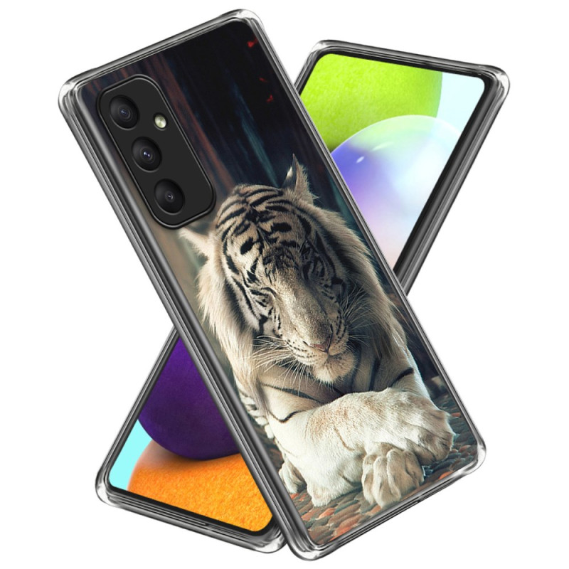 Coque Samsung Galaxy A55 5G Tigre Blanc