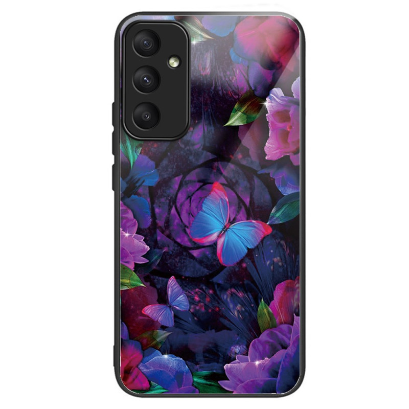 Coque Samsung Galaxy A55 5G Verre Trempé Papillons colorés