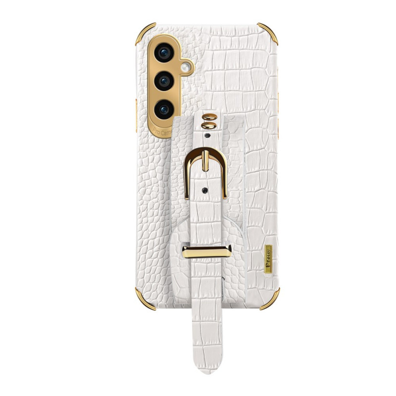 Coque Samsung Galaxy A55 5G Style Crocodile Bracelet et Support