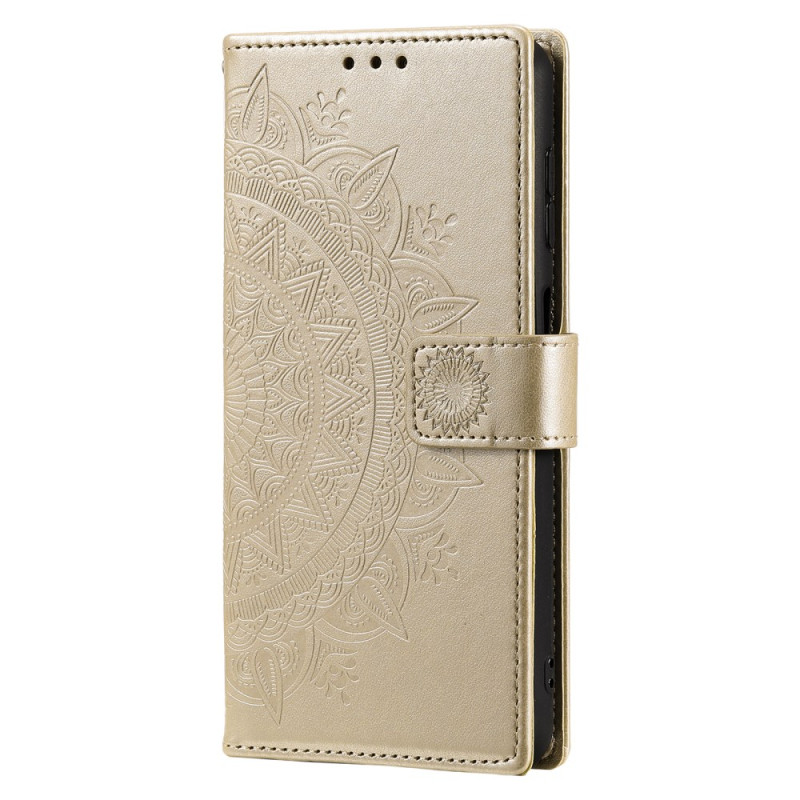 Housse Samsung Galaxy A55 5G Mandala Soleil à Lanière