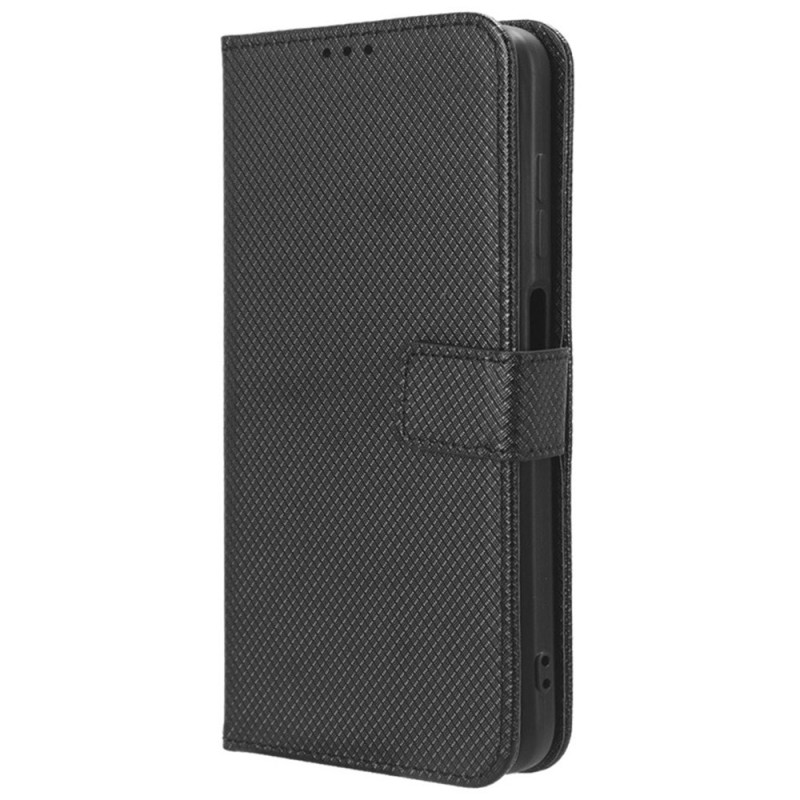 Housse Samsung Galaxy Xcover 7 Simili Cuir Texturé à Lanière