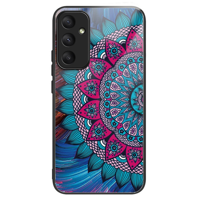 Coque Samsung Galaxy A35 5G Verre Trempé Fleur Mandala