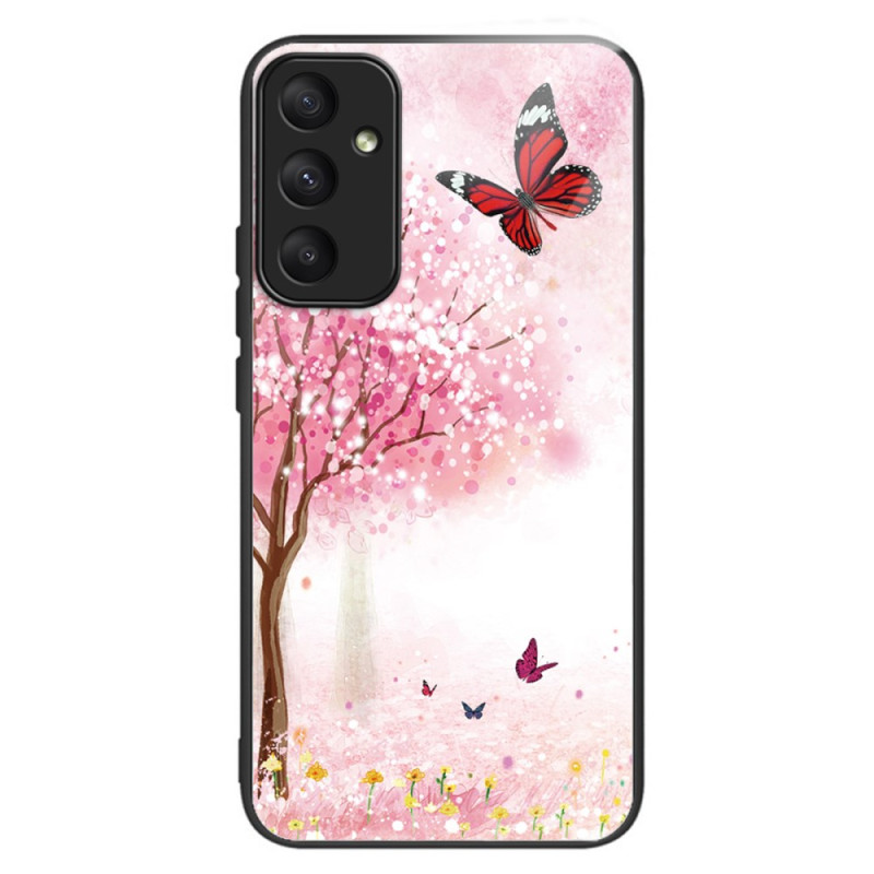 Coque Samsung Galaxy A35 5G Verre Trempé Cerisier en Fleur