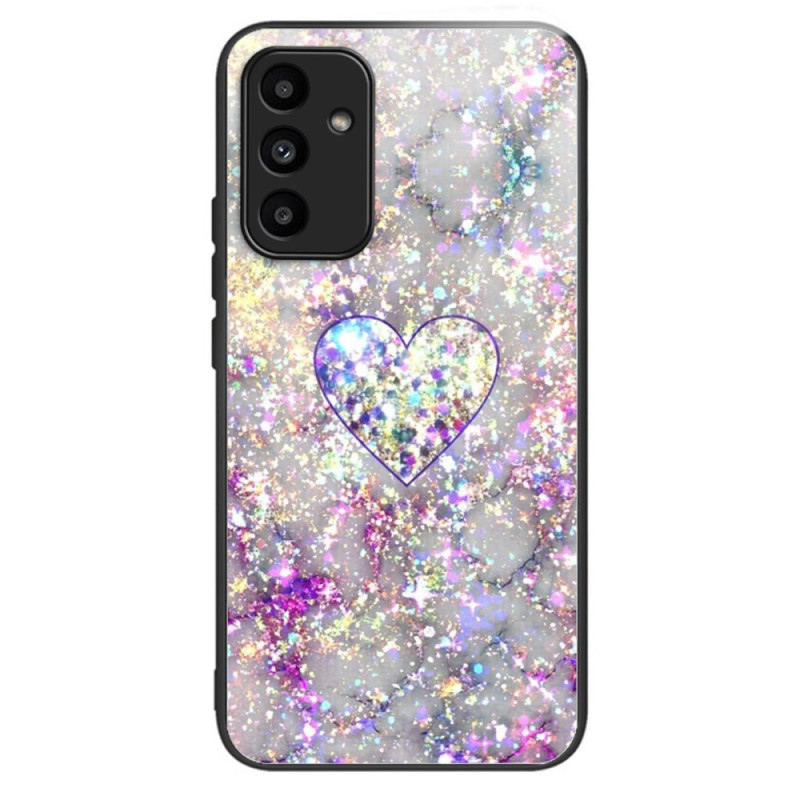 Coque Samsung Galaxy A15 5G / A15 Verre Trempé Cœur Brillant