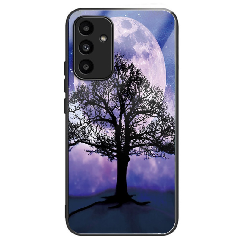 Coque Samsung Galaxy A15 5G / A15 Verre Trempé Arbre et Lune