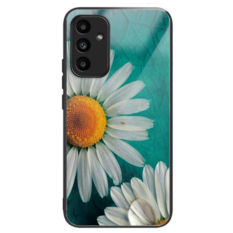 Coque Samsung Galaxy A15 5G / A15 Verre Trempé Marguerite