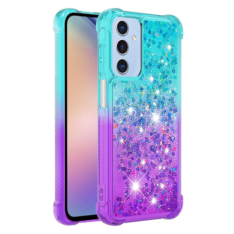 Coque Samsung Galaxy A15 5G Dégradé Paillettes