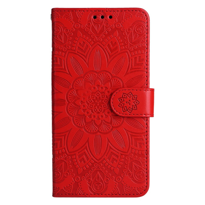 Housse Samsung Galaxy A15 5G Impression Mandala avec Lanière