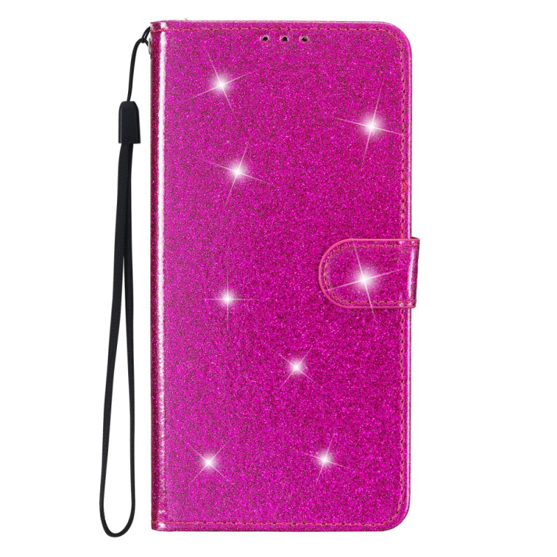 Housse Samsung Galaxy A15 5G Paillettes à Lanière