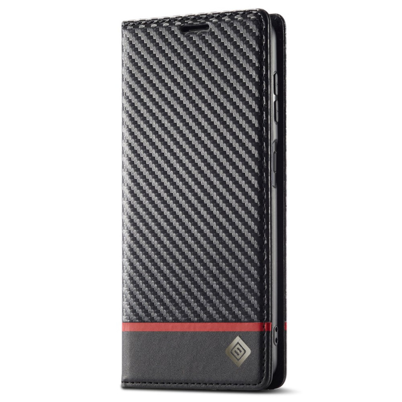 Flip Cover Samsung Galaxy A15 5G / A15 Fibre Carbone LC.IMEEKE